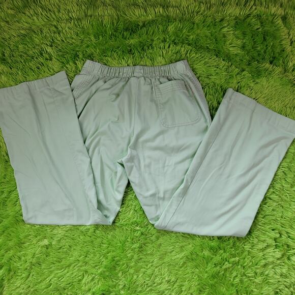 Y2k Bright Green Koi Cargo Pants, M - Picture 9 of 12